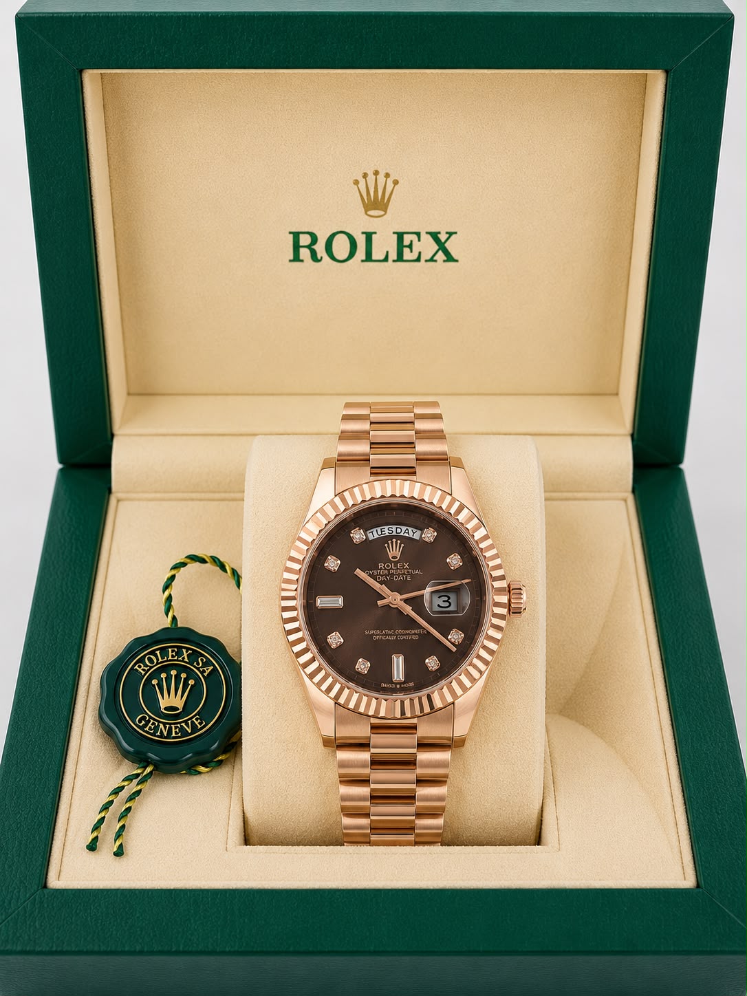 Luxury Day-Date Style Men’s Watch