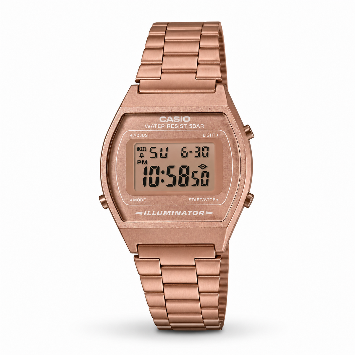 Rose Gold Digital Watch for Men & Women