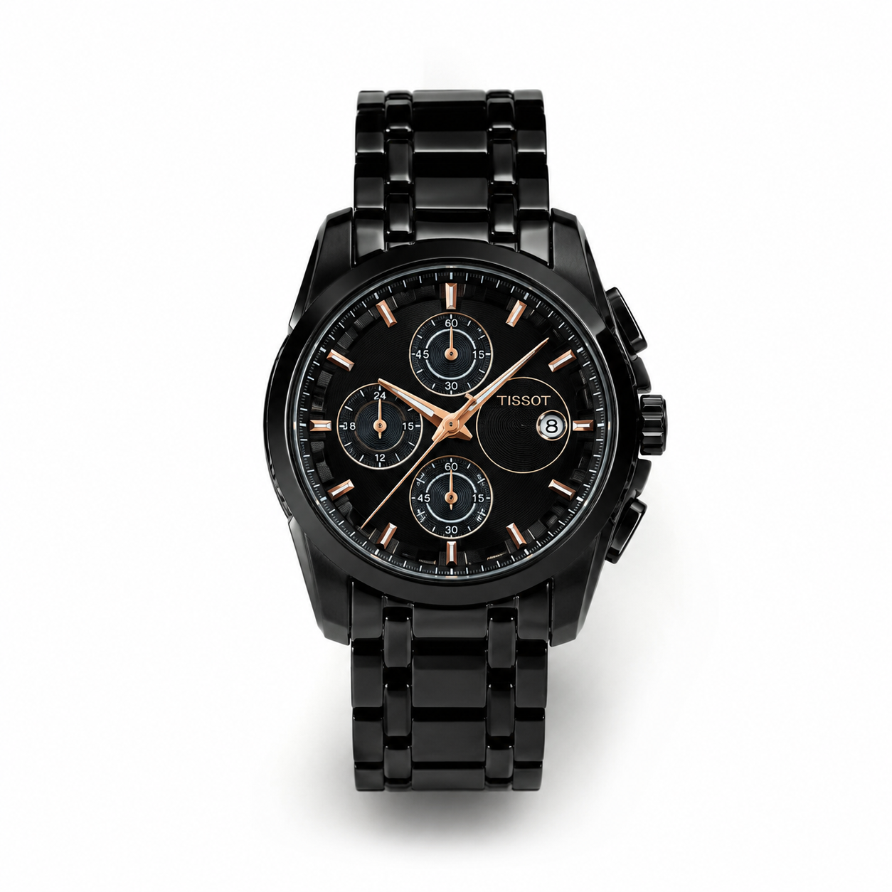 Luxury Black Chronograph Men's Watch