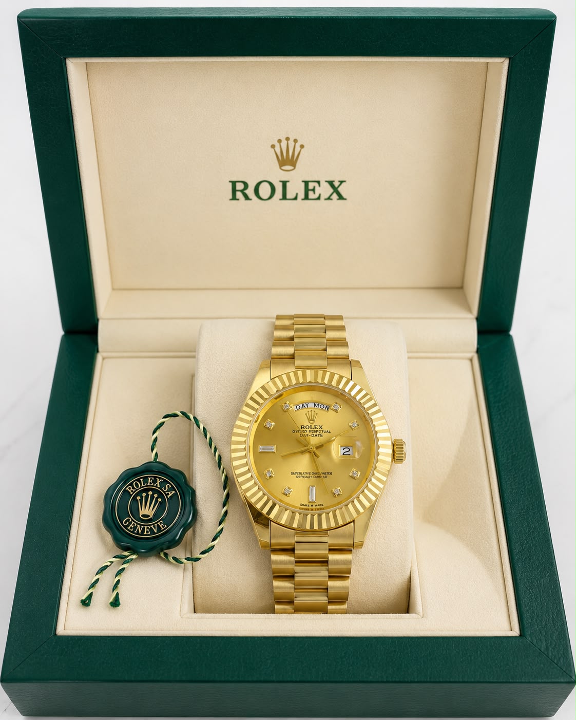Men’s Luxury Two-Tone Watch