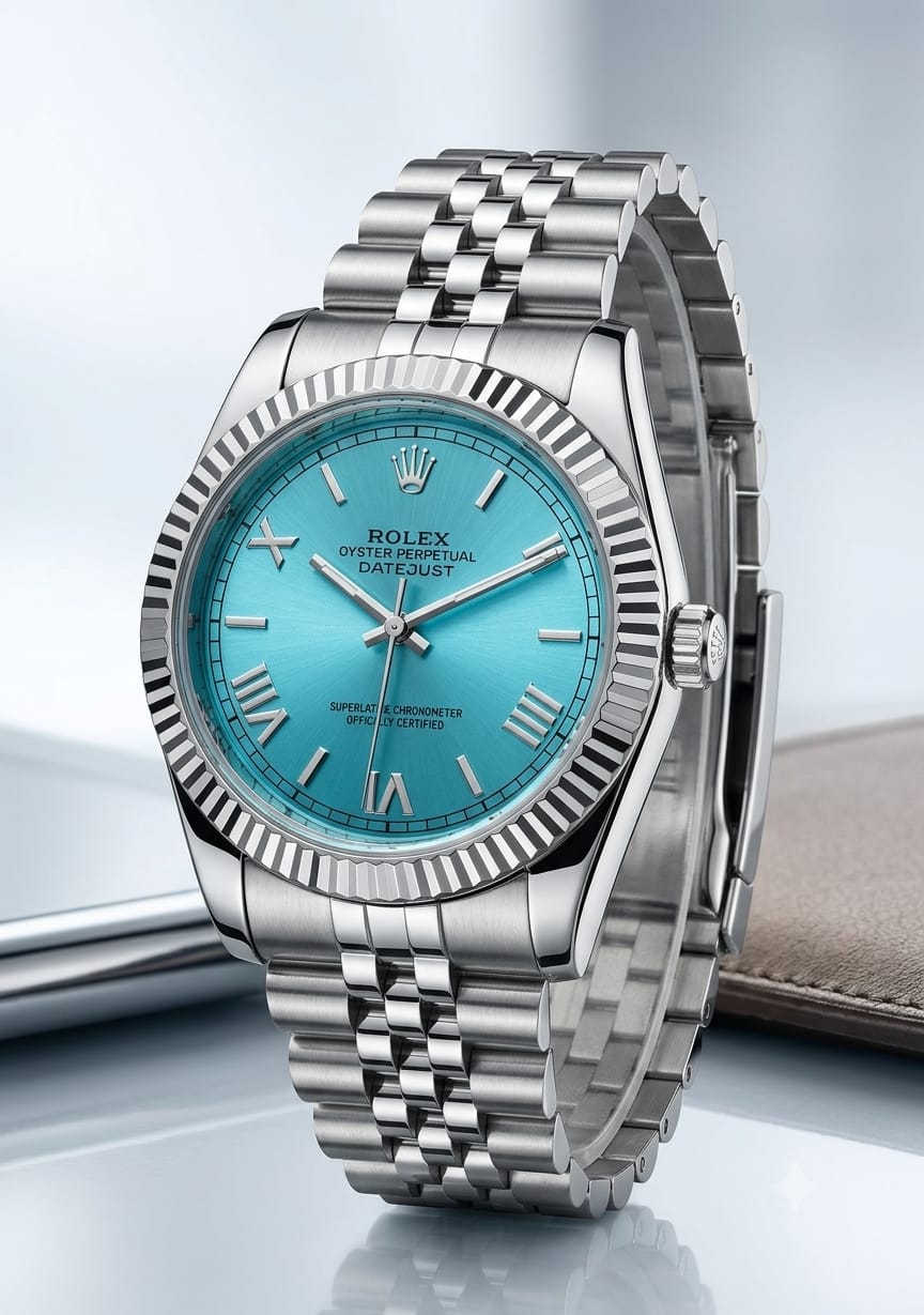 Luxury White Dial Silver Watch for Men