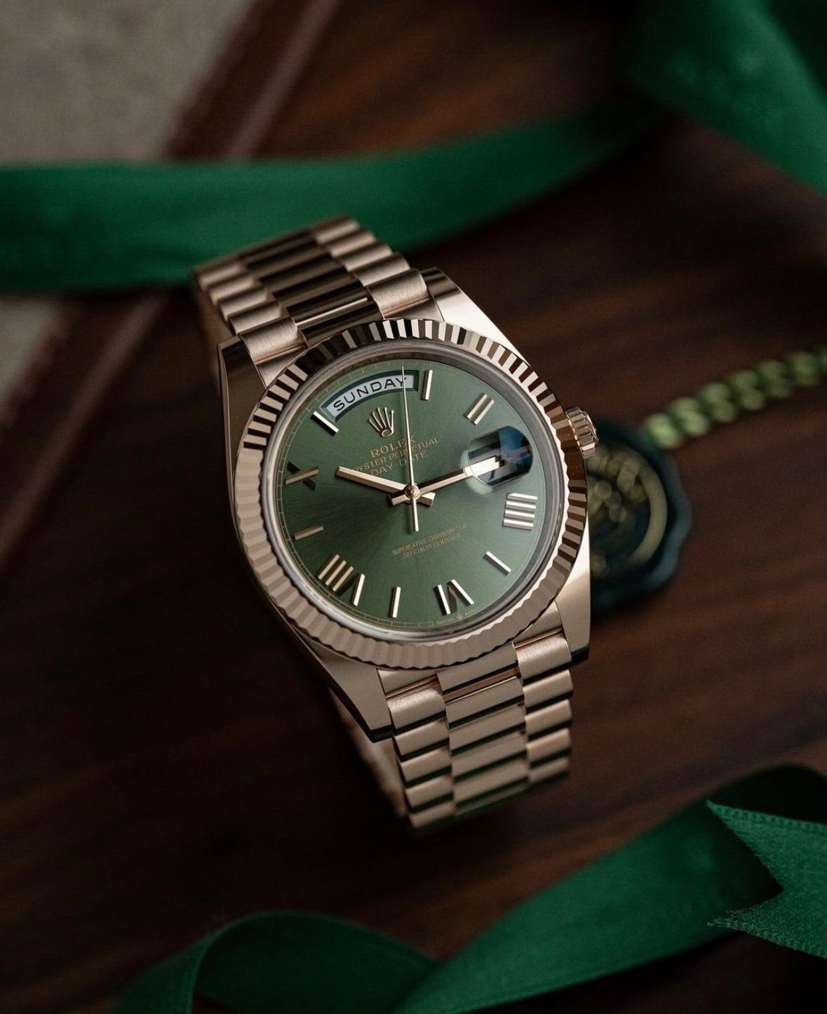Luxury Rose Gold Men’s Watch