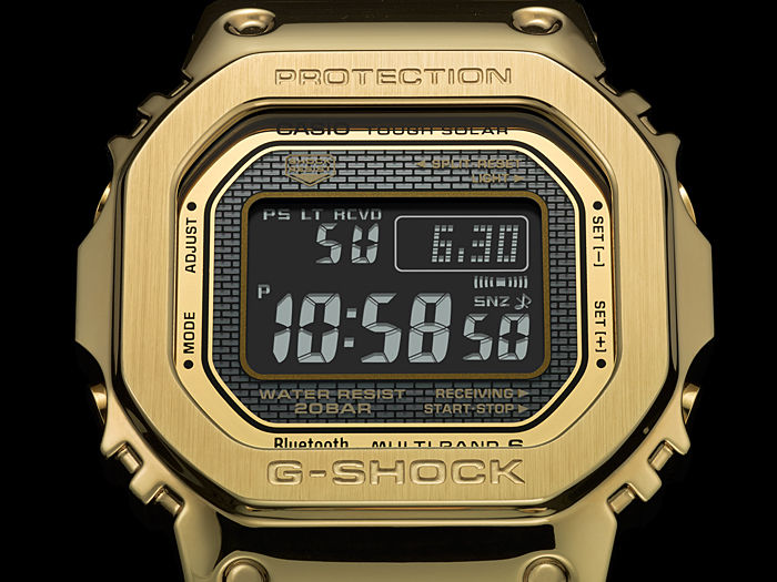 Casio G-Shock Gold Full Metal Digital Watch for Men