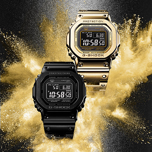 Casio G-Shock Gold Full Metal Digital Watch for Men