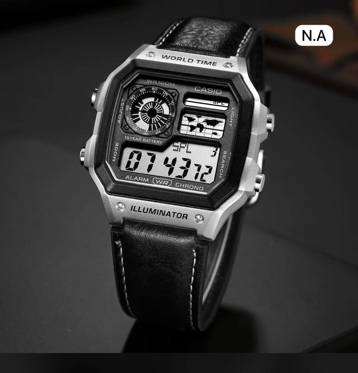 Casio Digital World Time Watch