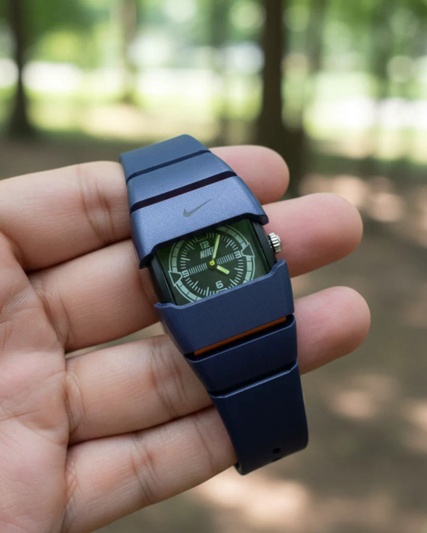 Nike Analog Sports Watch Blue Strap