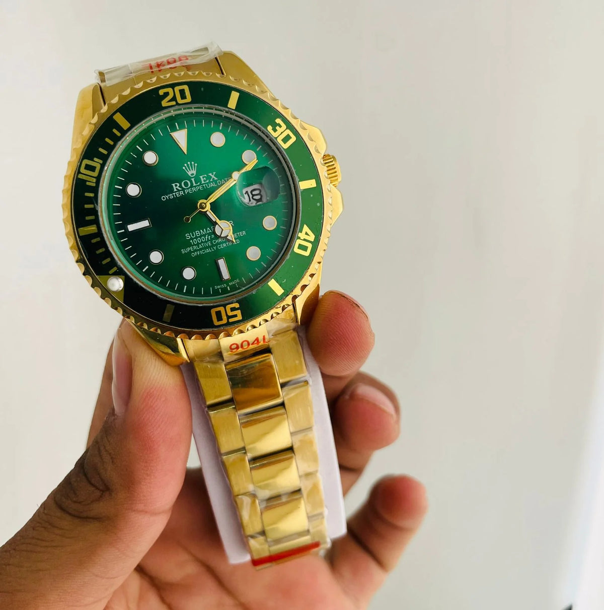 Green Dial Luxury Dive Style Watch