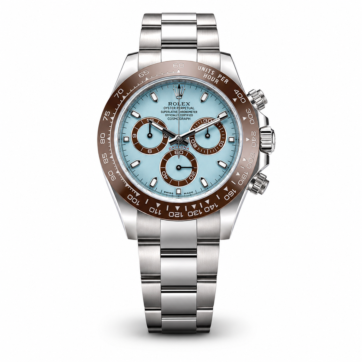 Luxury Blue Dial Chronograph Watch