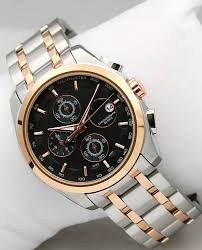 Luxury Two-Tone Chronograph Men's Watch