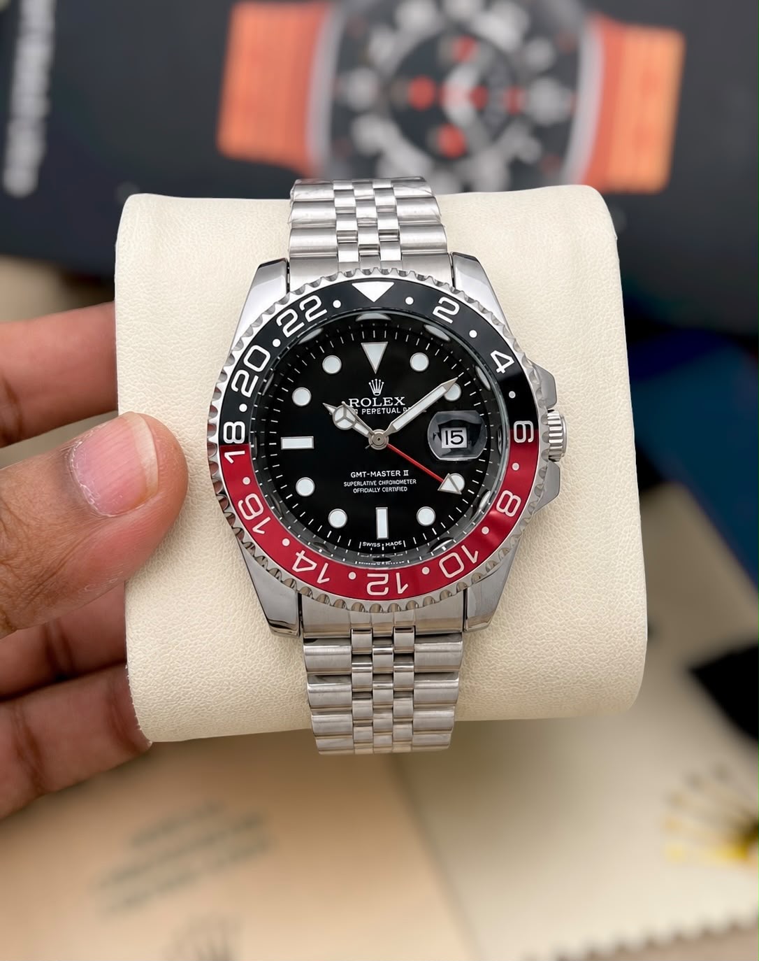 GMT-Inspired Men’s Luxury Watch