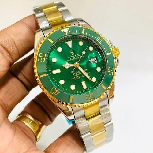 Green Dial Luxury Dive Style Watch
