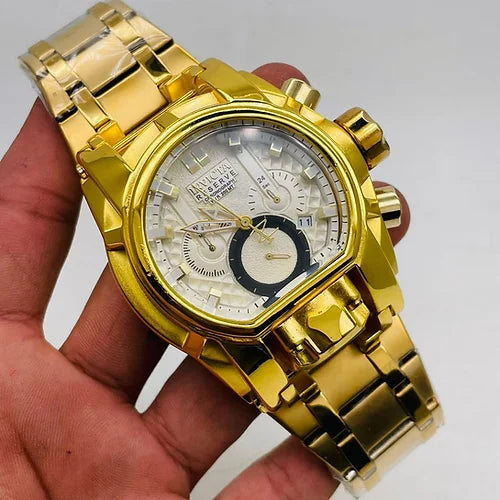White Dial Luxury Stainless Steel Bracelet