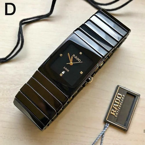 Black Ceramic Style Watch for Men