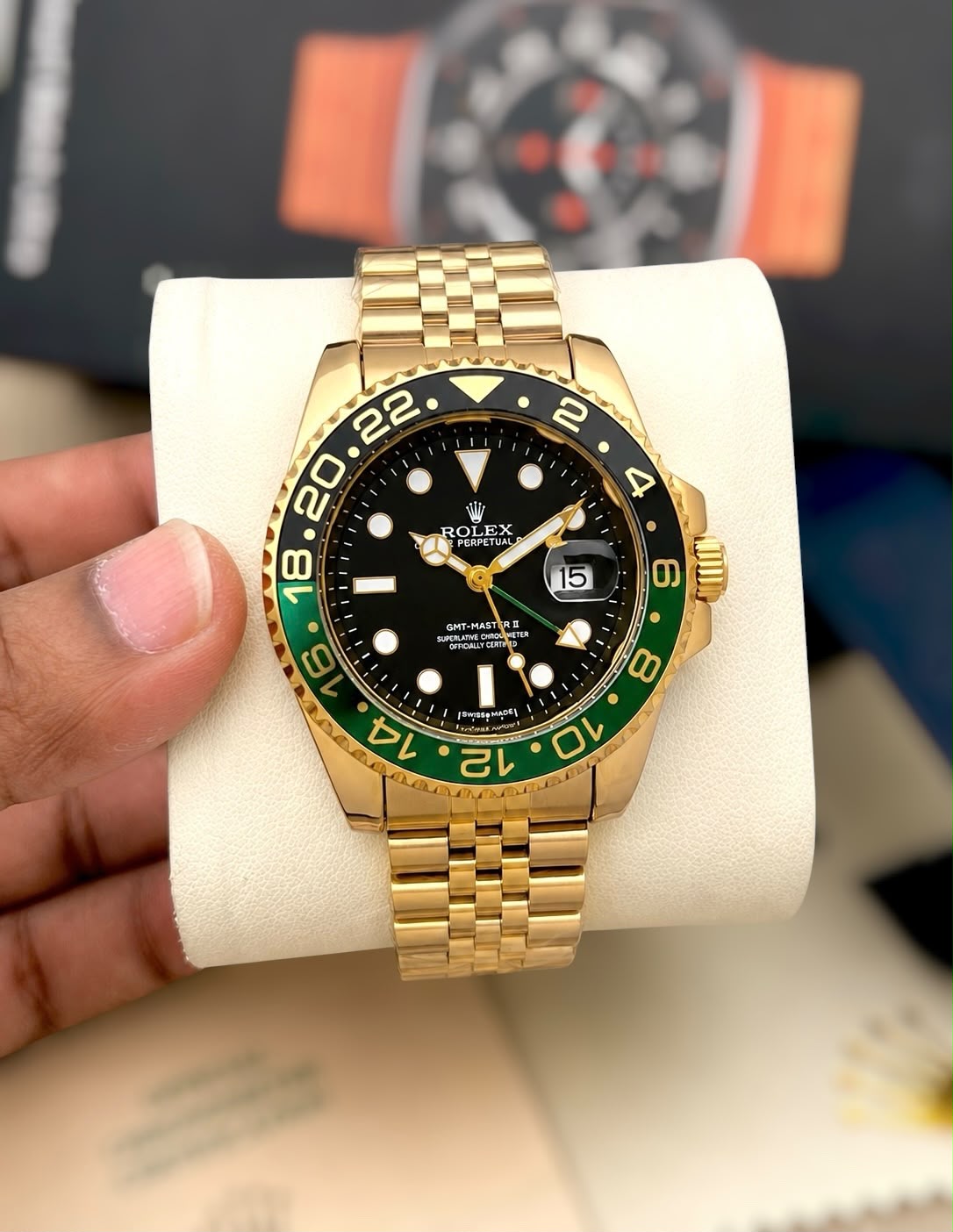 GMT-Inspired Men’s Luxury Watch