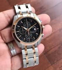 Luxury Two-Tone Chronograph Men's Watch
