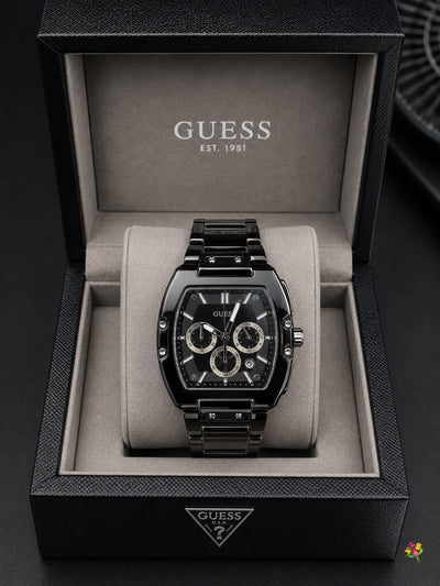Luxury Gold Blue Dial Chronograph Watch for Men