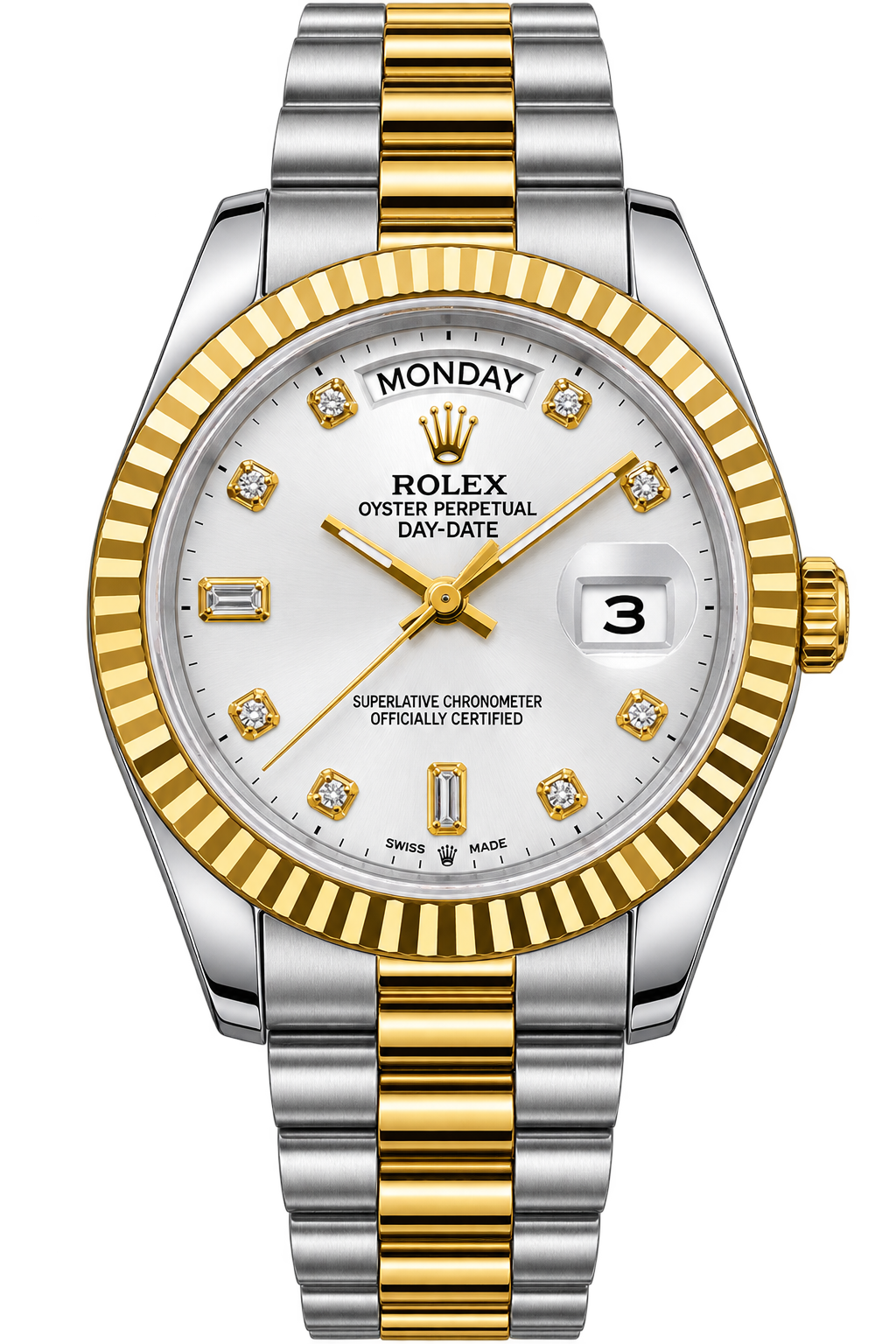 Men’s Luxury Two-Tone Watch