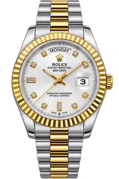 Men’s Luxury Two-Tone Watch