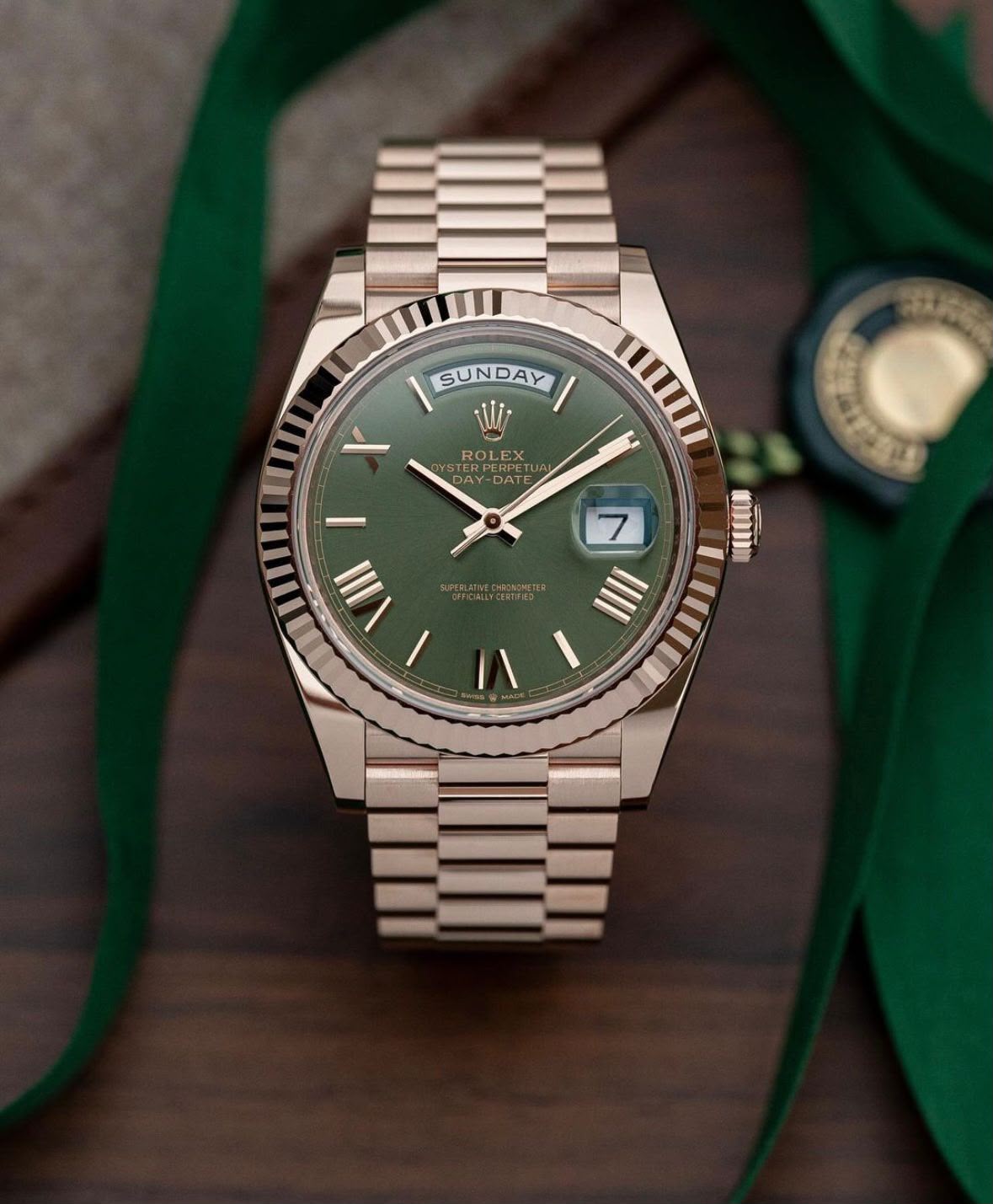 Luxury Rose Gold Men’s Watch