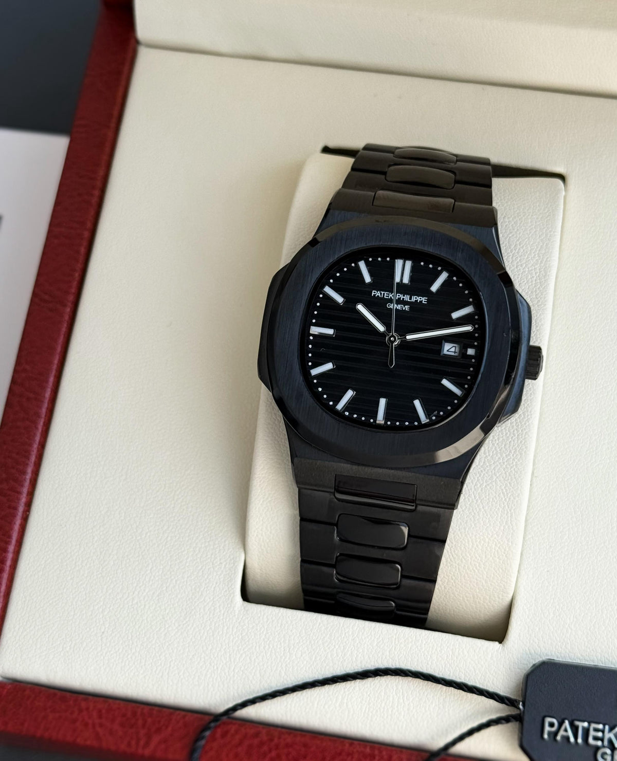 Luxury Black Stainless Steel Men’s Watch