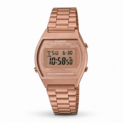 Rose Gold Digital Watch for Men & Women