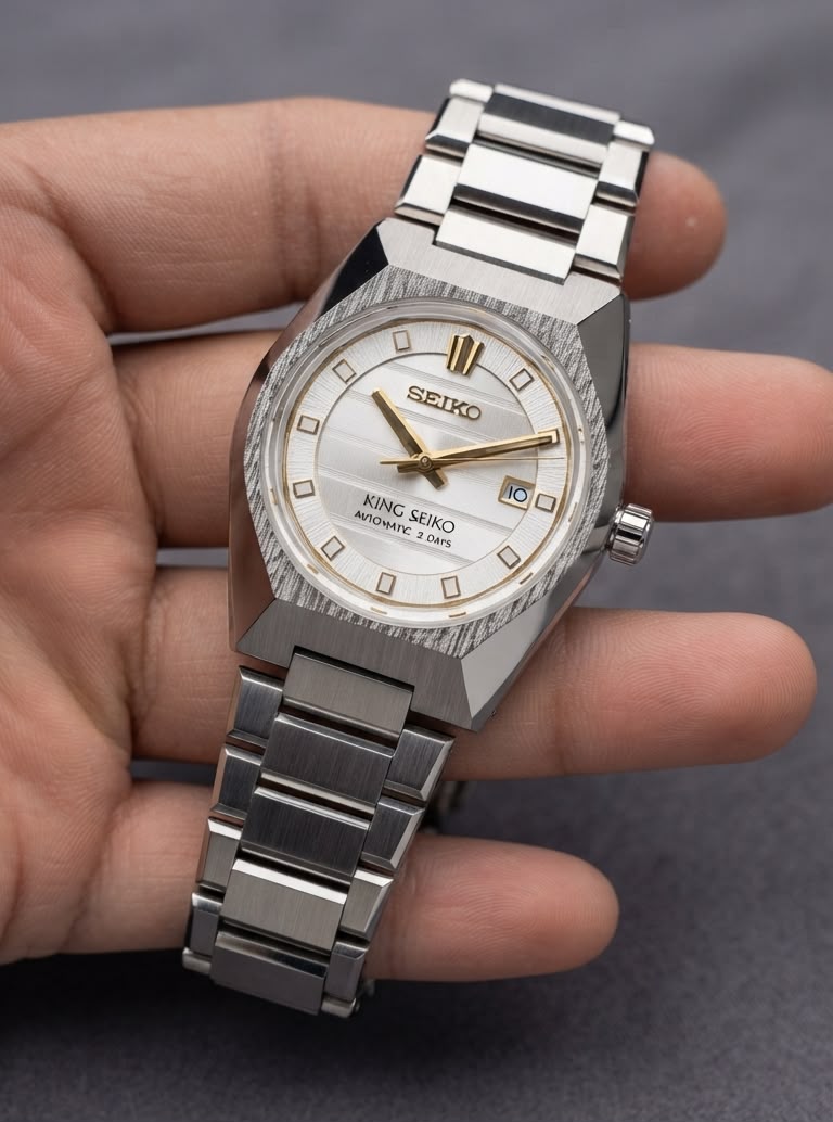 Brown Dial Two-Tone Luxury Automatic Watch
