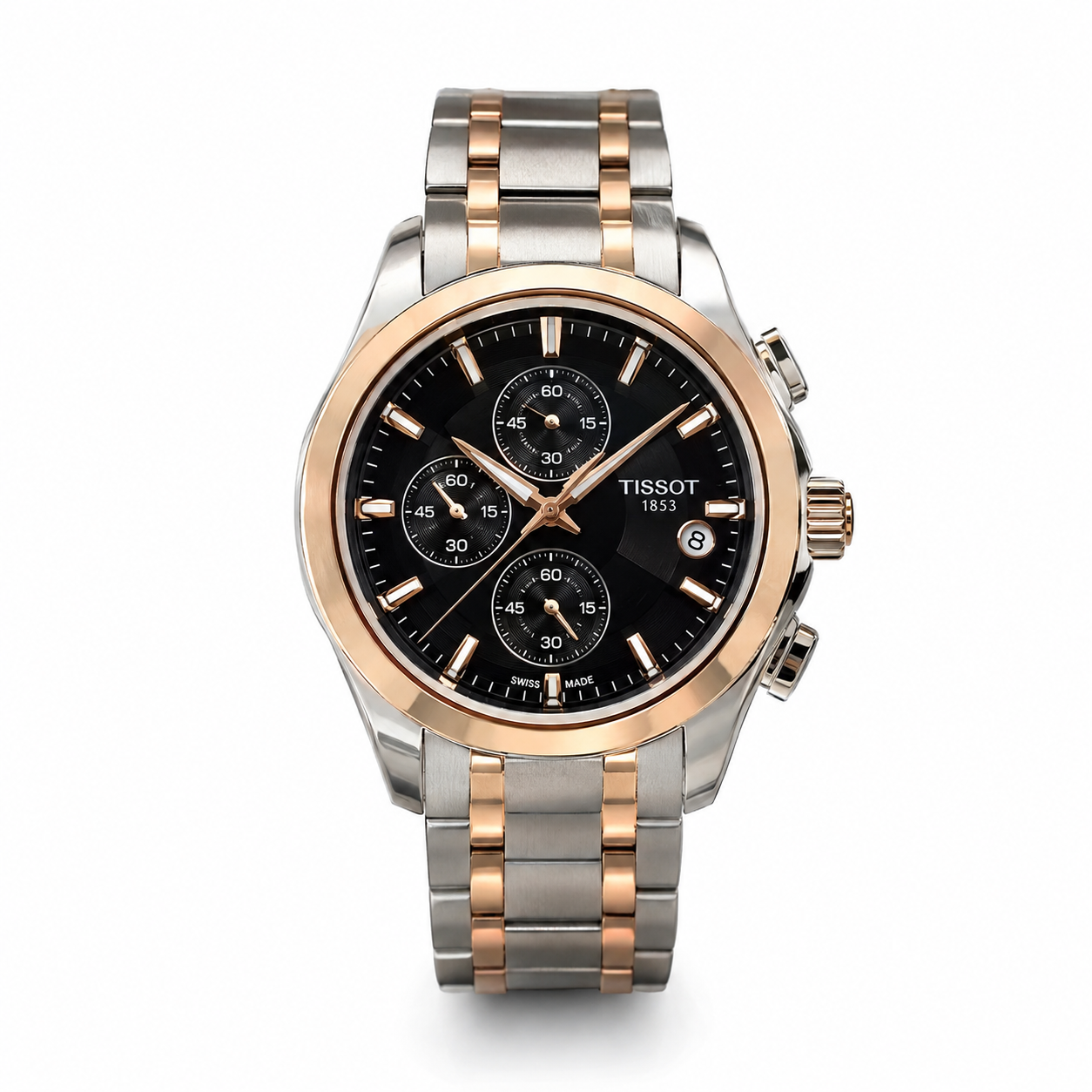 Luxury Two-Tone Chronograph Men's Watch
