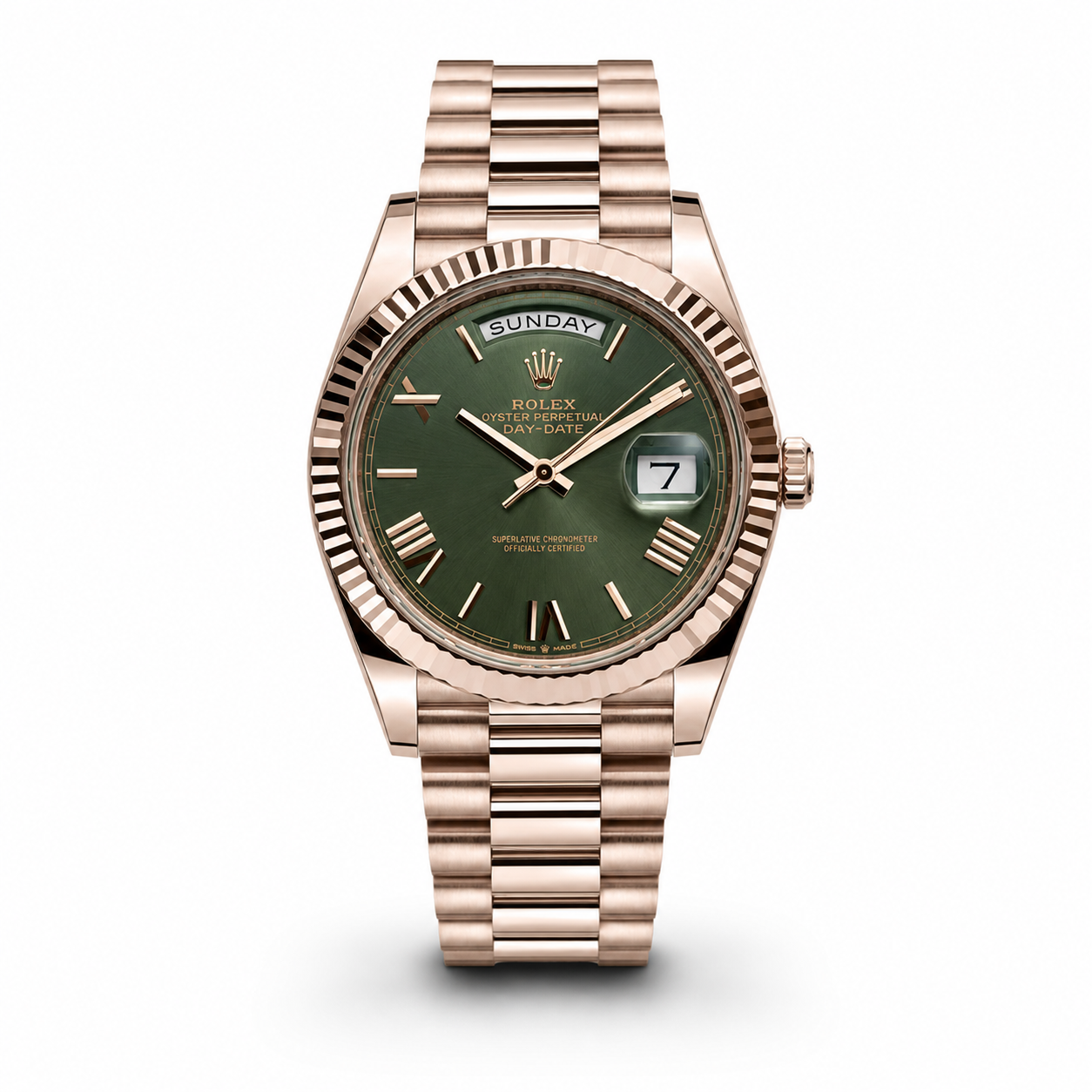Luxury Rose Gold Men’s Watch
