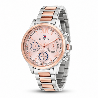 Women’s Rose Gold & Silver Watch