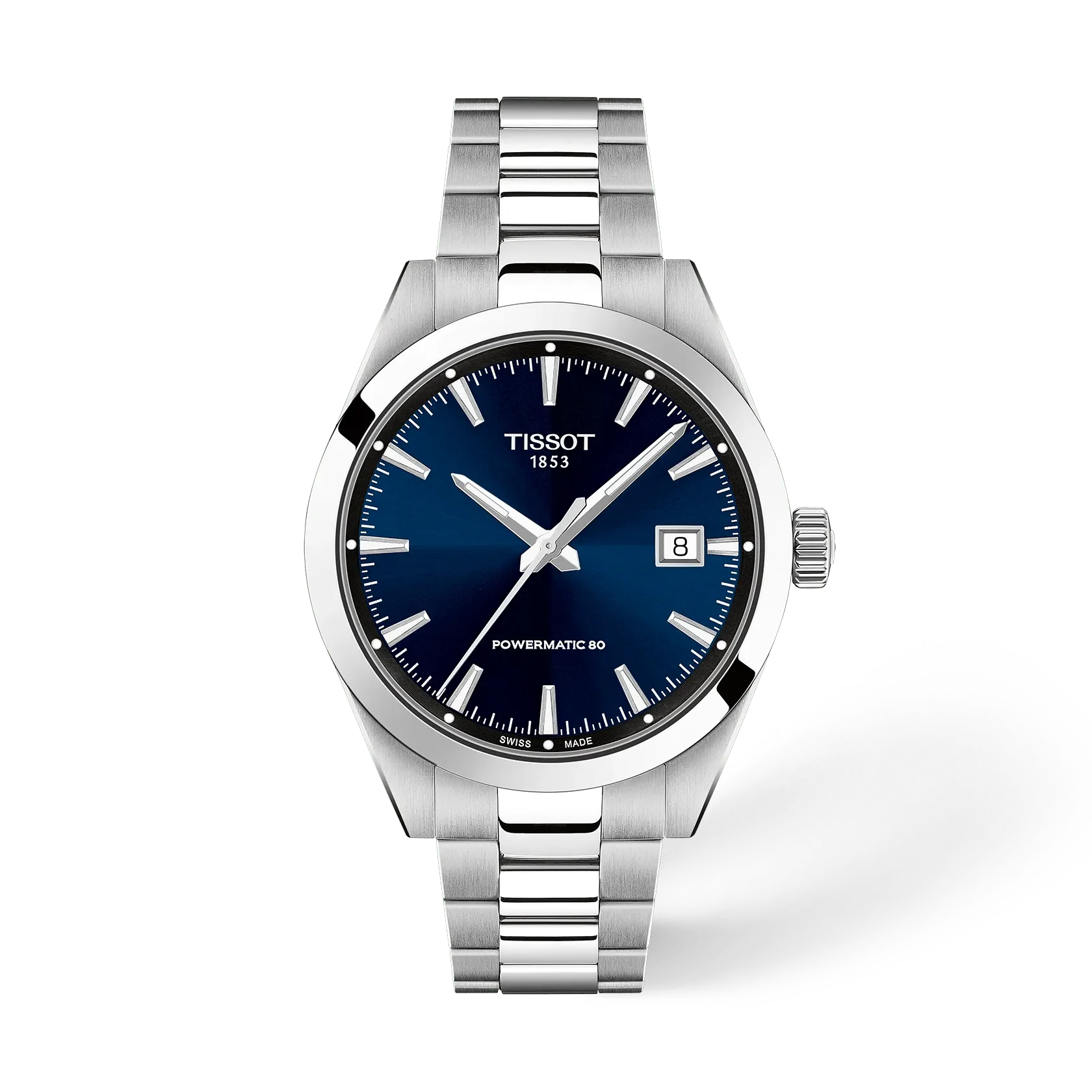 Tissot T-Classic Gentleman Powermatic  Blue Dial Stainless Steel Men’s Automatic Watch