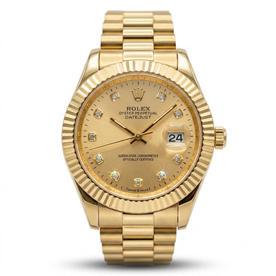 Luxury Gold Watch for Men & Women
