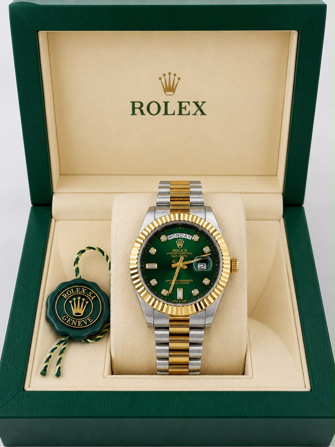 Men’s Luxury Two-Tone Watch