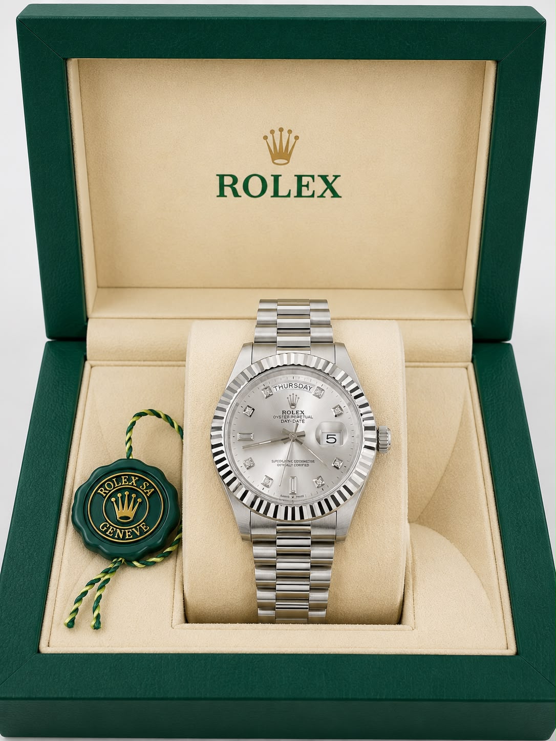 Men’s Luxury Two-Tone Watch