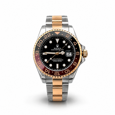 Men's Two-Tone GMT Style Luxury