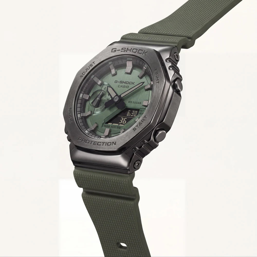 Green Analog Digital Sports Watch for Men