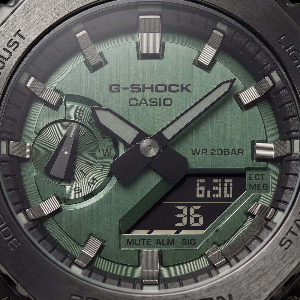 Green Analog Digital Sports Watch for Men