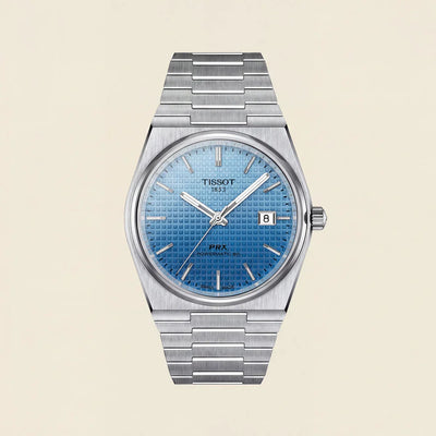 Tissot PRX Powermatic 80 Ice Blue Dial Watch