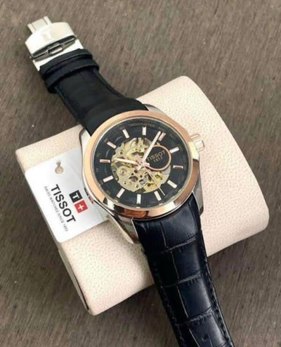 TISSOT 1853 AUTO DEIL LEATHER BELT