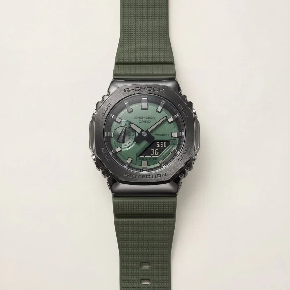 Green Analog Digital Sports Watch for Men