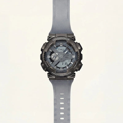 Silver Grey Analog Digital Sports Watch for Men