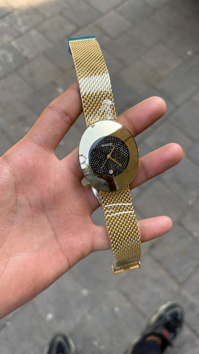 Rado Black Dial Luxury Watch for Men