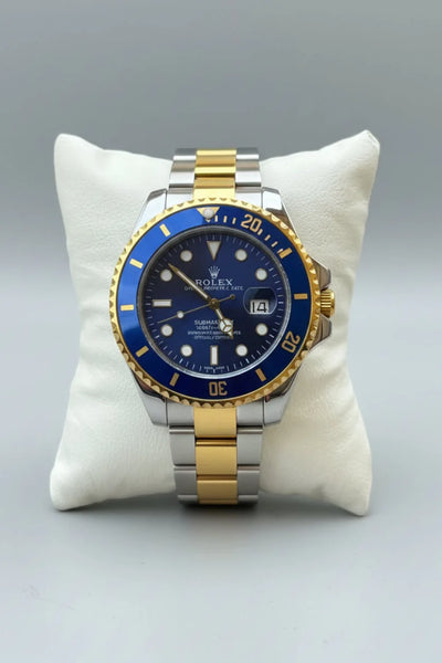 Luxury Blue Gold Diver Watch