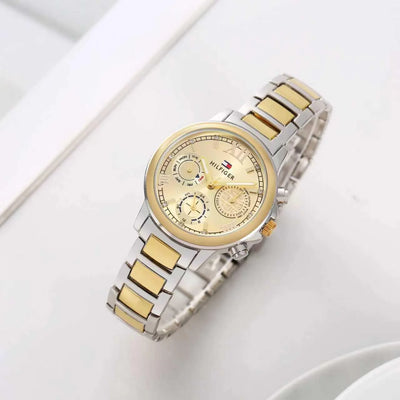 Women’s Rose Gold & Silver Watch