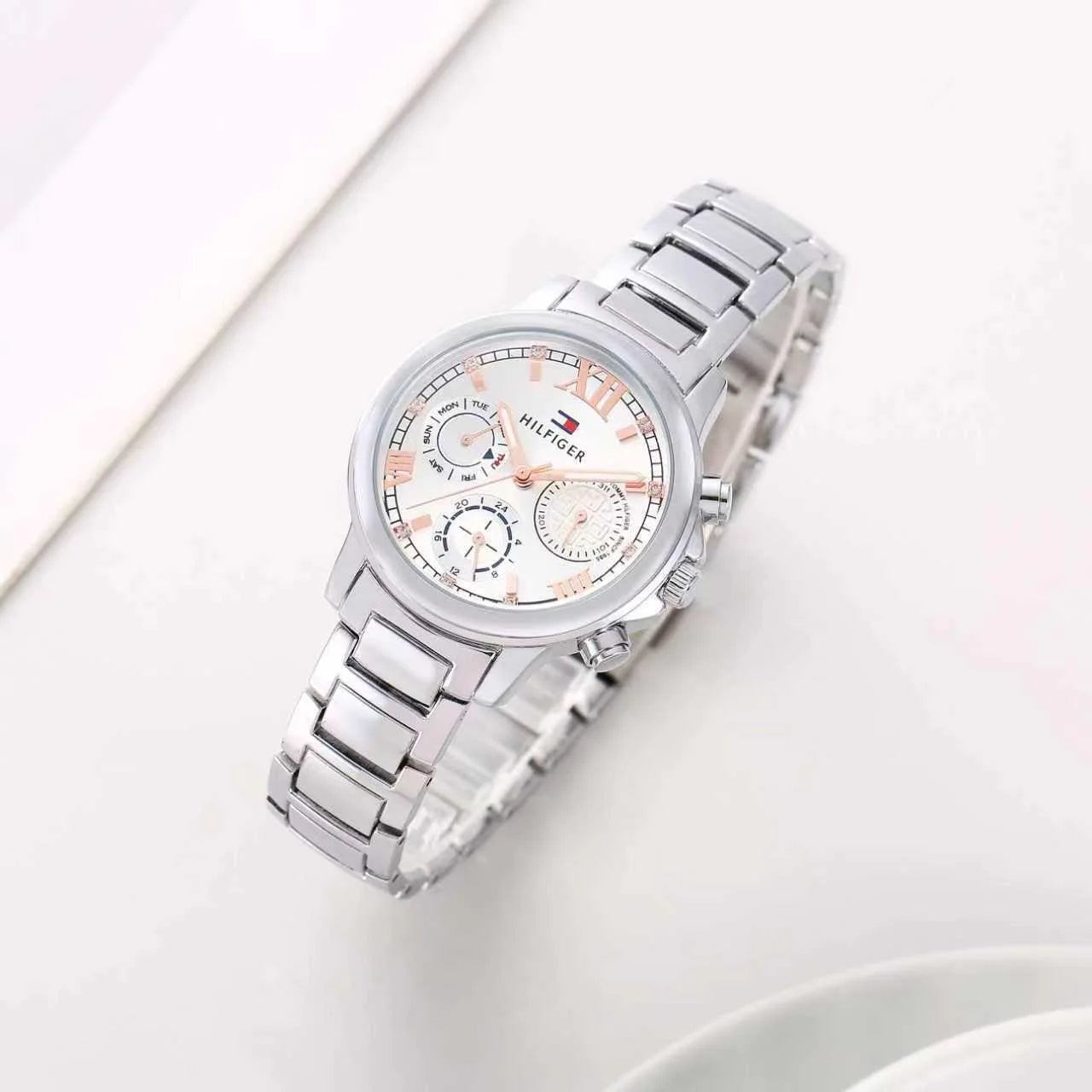 Women’s Rose Gold & Silver Watch