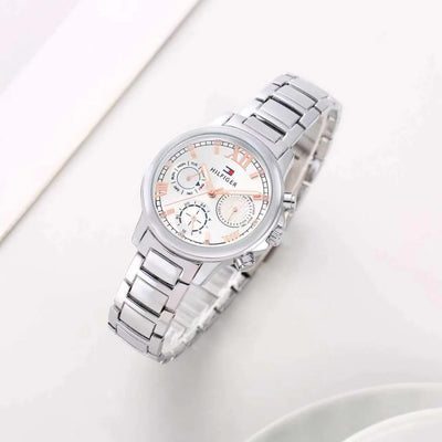 Women’s Rose Gold & Silver Watch