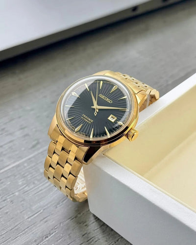 White Dial & Gold-Tone Bracelet