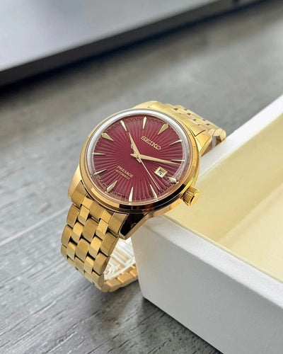 White Dial & Gold-Tone Bracelet