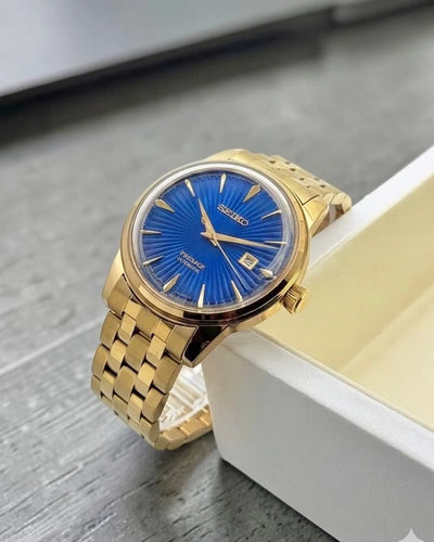 White Dial & Gold-Tone Bracelet