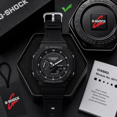 G-SHOCK Black Analog-Digital Watch for Men | Sporty Watch