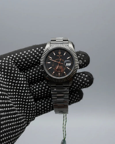 Luxury Black Dial Watch for Men